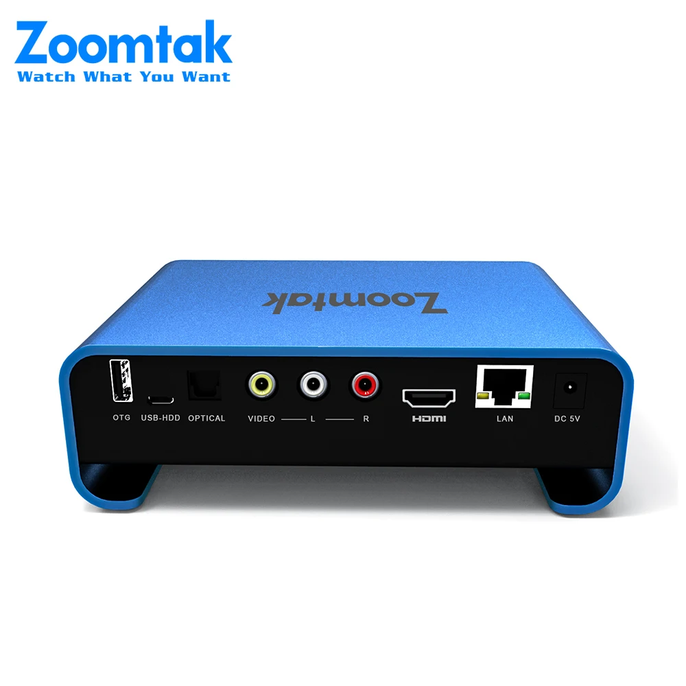 Zoomtak High Quality Octa Core Android 7.1 4k Ott Internet Tv Box High Speed HD-MI WiFi6 US TV Box
