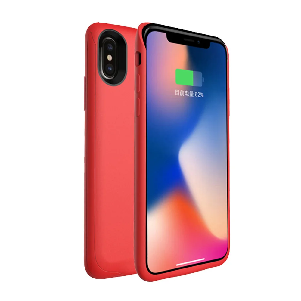 Cover Batteria Per IPhone X/XS/10 - 6000mAh, Caricabatterie Esterno, Custodia Protettiva, Ricarica E Sincronizzazione - Foto 2