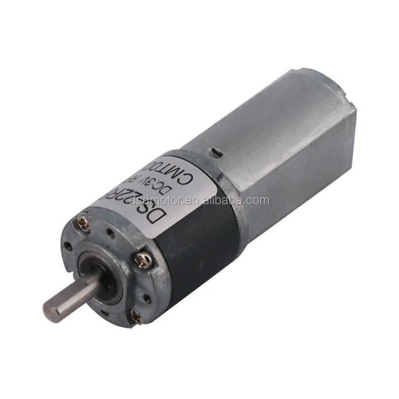 DSD-22RP180 High Quality 6V 12V 24V 14rpm  22mm DC Planetary Gear Motor For Remote Controlled Searchlight