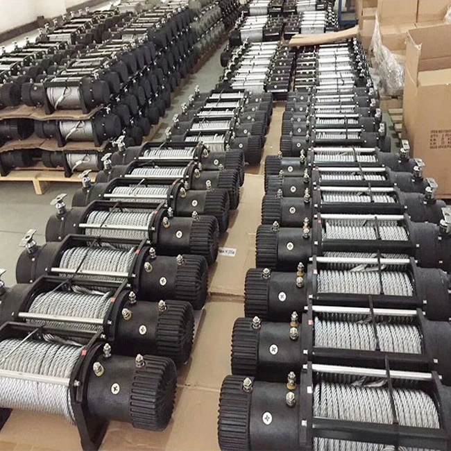 Dc Motor 12v 24v 8000lbs 9500lbs 12000lbs Car Electric Winch