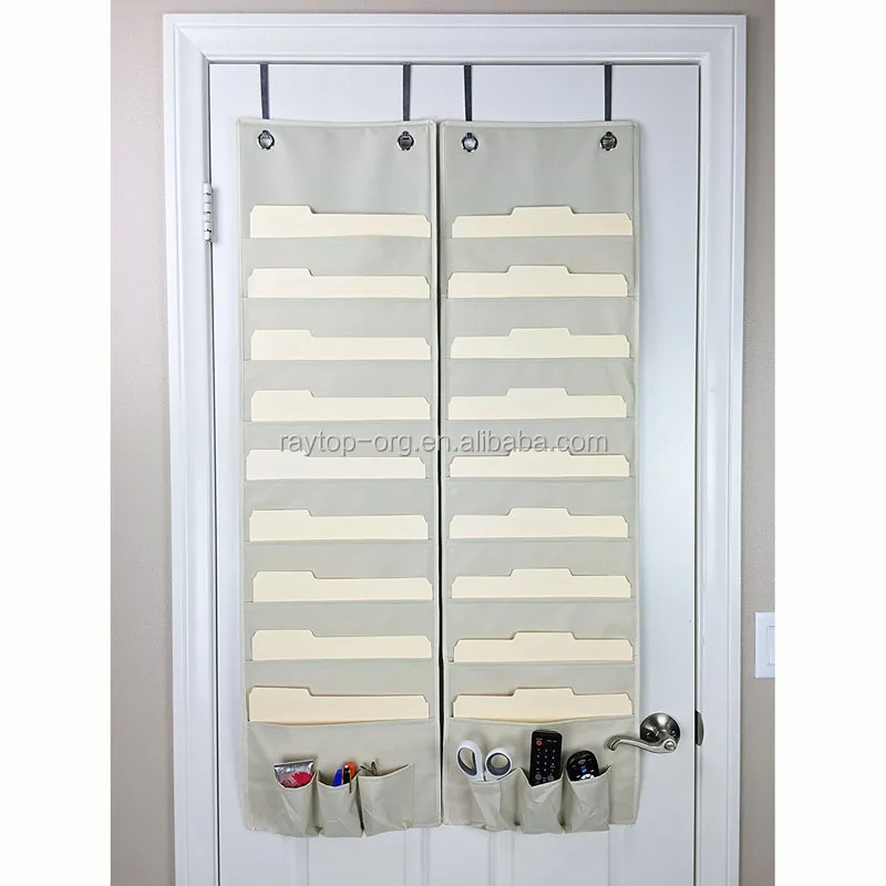 
 Настенный тканевый органайзер для хранения офисных принадлежностей, подвесной органайзер для файлов  