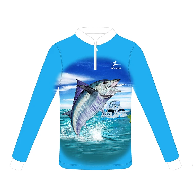 kids fishing jersey
