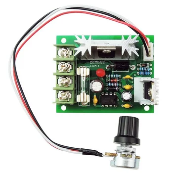 Regolatore Di Velocità PWM 3000W 100A DC 10-50V – Controller Motore Con Interruttore E Potenziometro Reversibile