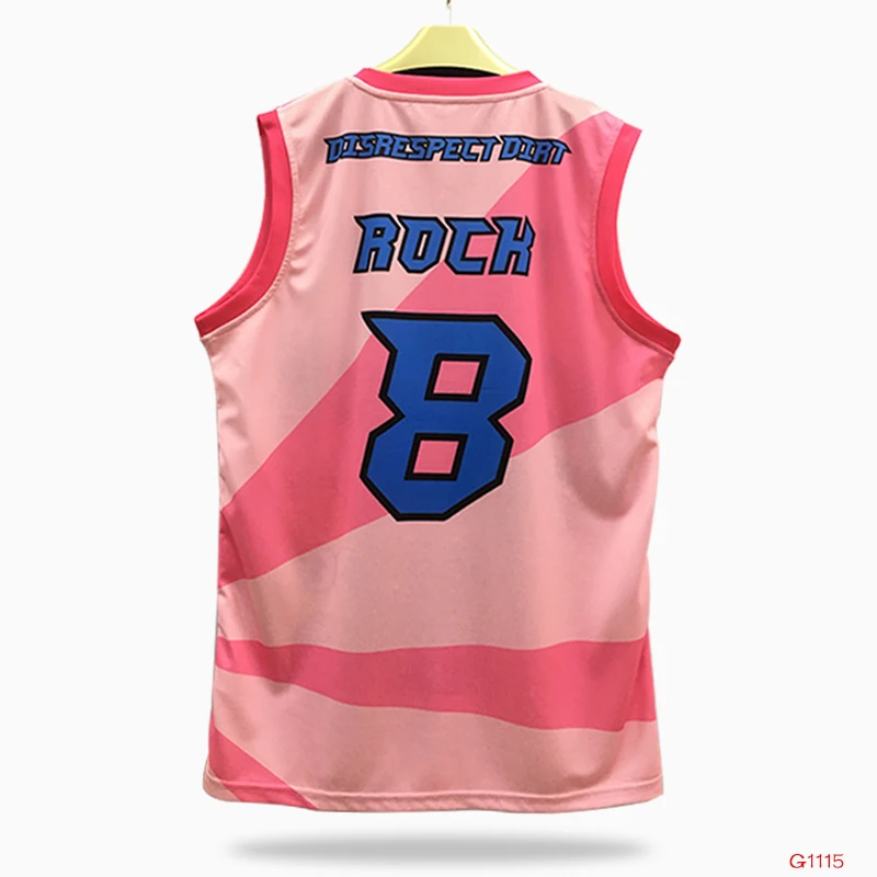 Shop pink full sublimation basketball jersey for Sale on Shopee