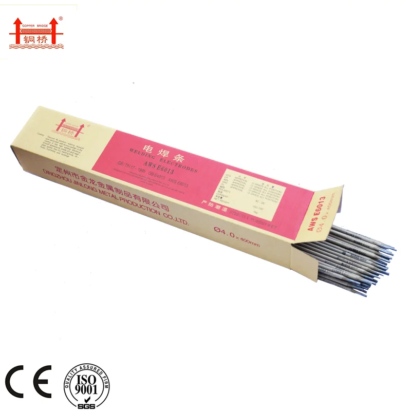 Mild Steel Welding Flux Materials Aws E6013 3.2mm 2.6mm Electrode