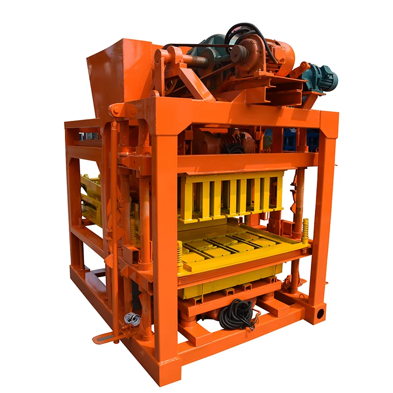 QTJ4-28 Concrete Hollow Block Making Machine Tunisia   Fly Ash Brick Block Making Machine on Sale