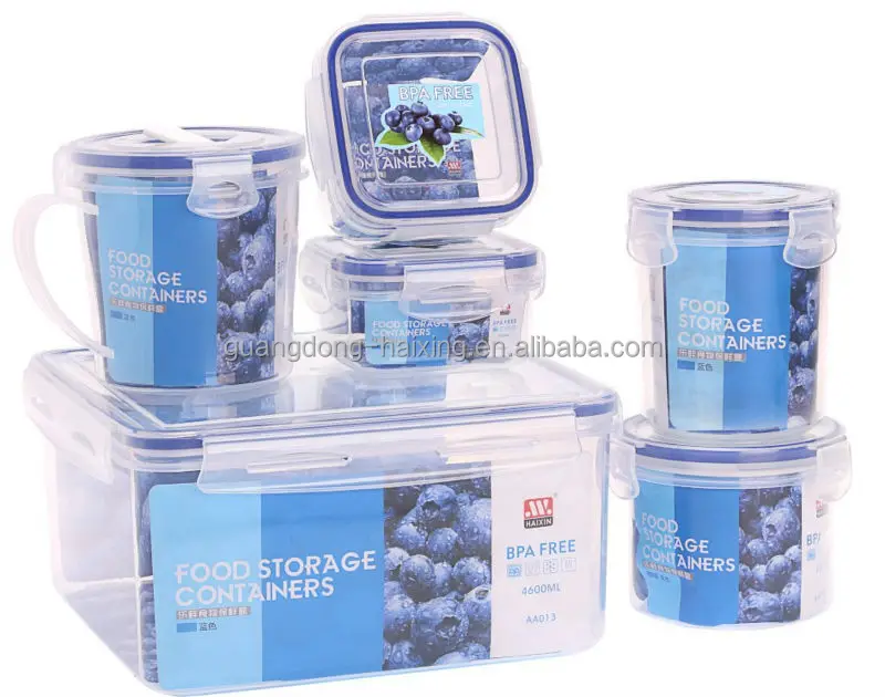 Microwavable Disposable Plastic Container Packing Use Pp Rectangular Take Out Food Container 0 8334