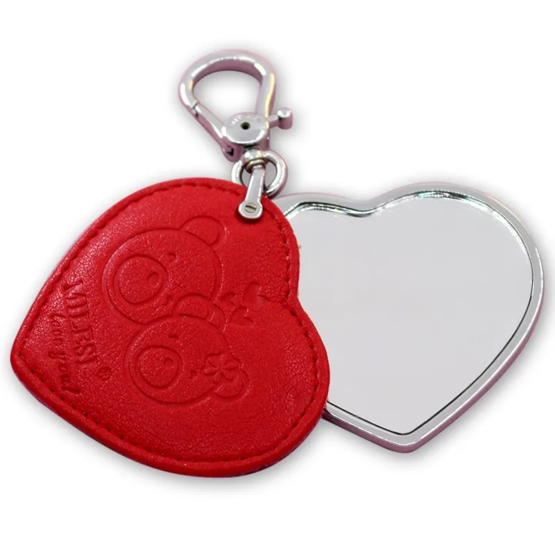 Heart Shape Mirror Keychain Promotion Key Chain Metal Keychain Mirror -  China Metal Keychain and Souvenir Keychain price