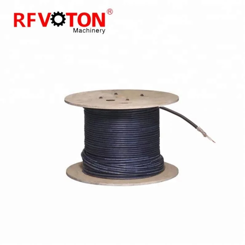 Câble Coaxial Belden RG174/U 50 Ohms – Noir – Gaine PVC – Bobine 50 Mètres