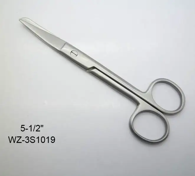 Stainless Steel Material Type Utility Fabric Cutting Shear Esd Scissors