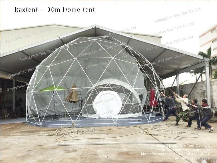 Bell Glamping Tent - Geodesic Inflatable Dome Tent