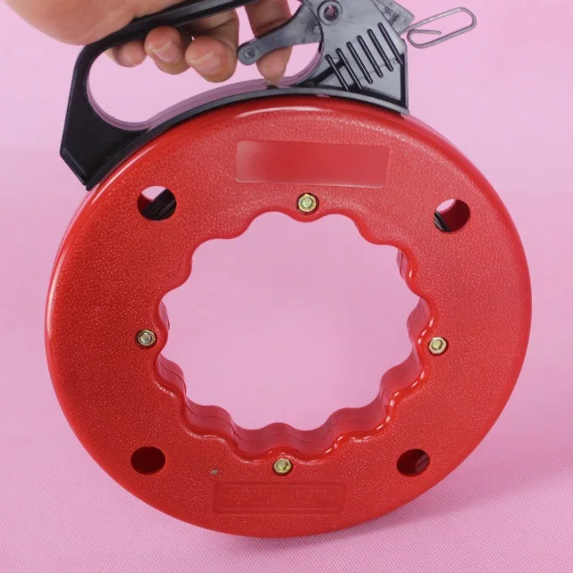 Стекловолоконная рыболовная лента 4 мм для съемника электрических проводов, стальная рыбопроводная лента 25 м