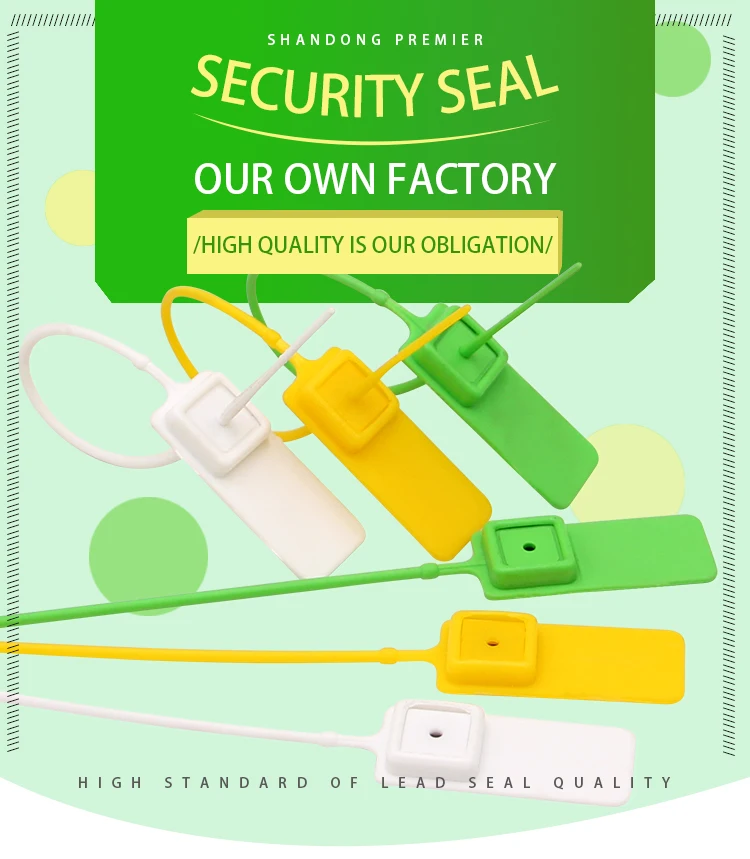 Pm-ps6210 Container Disposable Plastic Seal Plastic Security Seal Tag Pull Tight Container ...