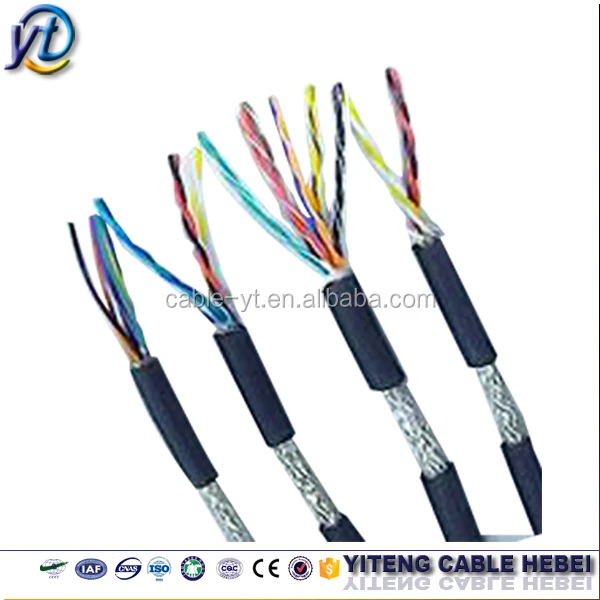 ZRC Fire Retardant Double Shielded Twisted Pair Instrument Control Cable 6 Pair