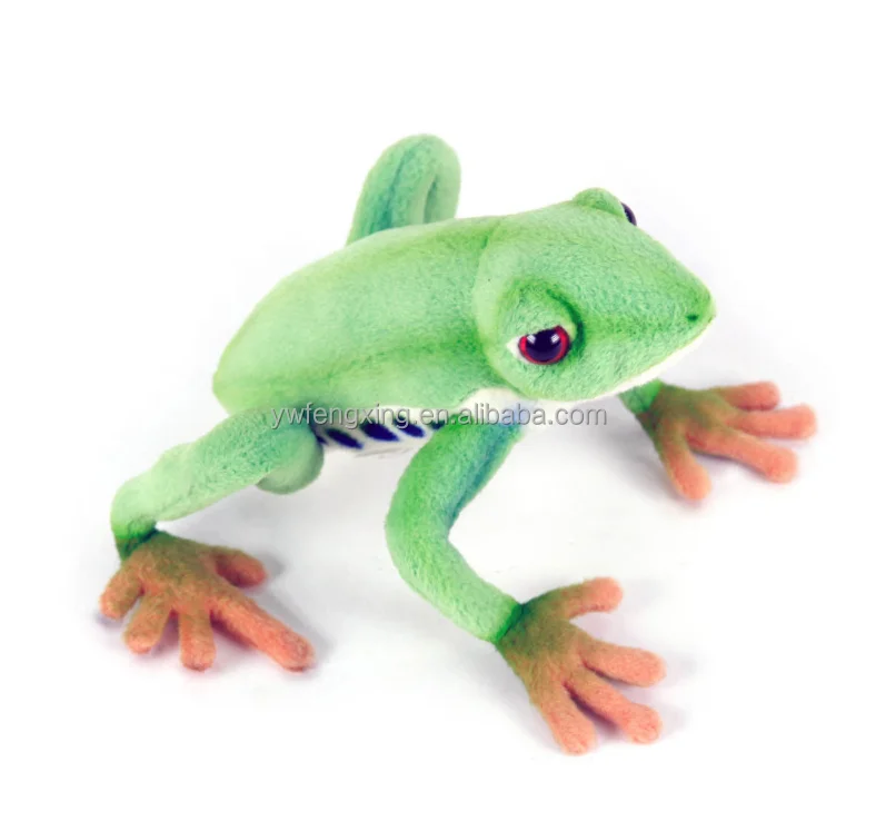 red eyed tree frog plush