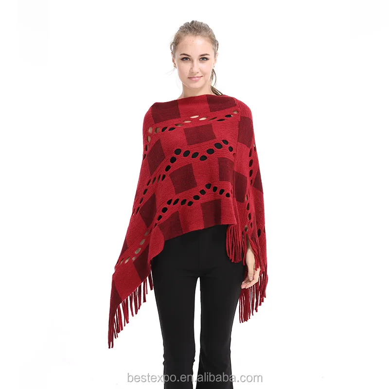 fancy poncho top