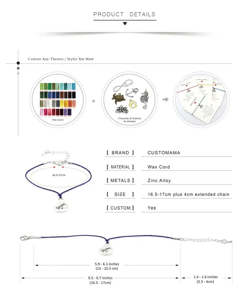 Регулируемый Шарм в виде зеленой морской черепахи, сделай пожелание, модные браслеты ручной работы