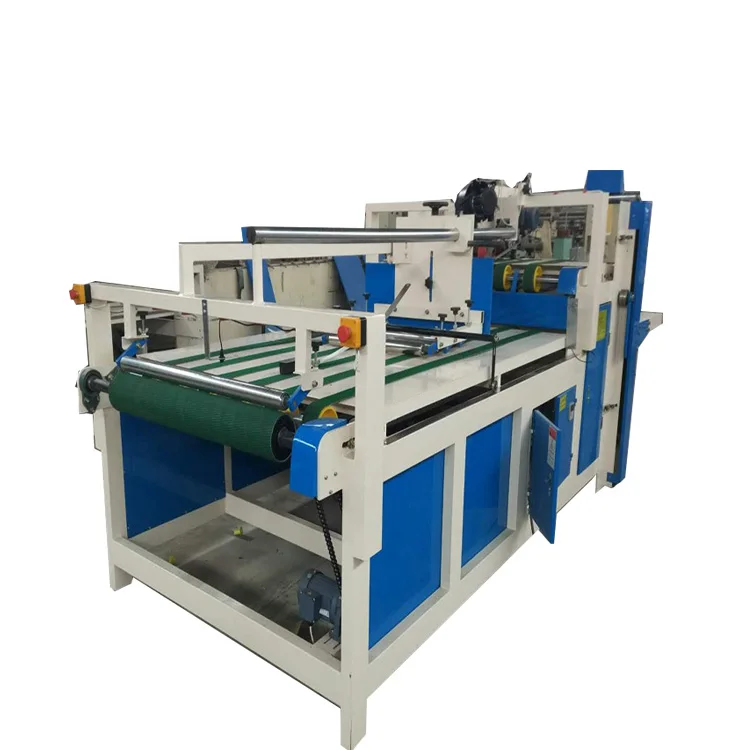 Corrugated Box Folding Machine Corrugated Sheet Pasting Machine Folder Gluer Machine