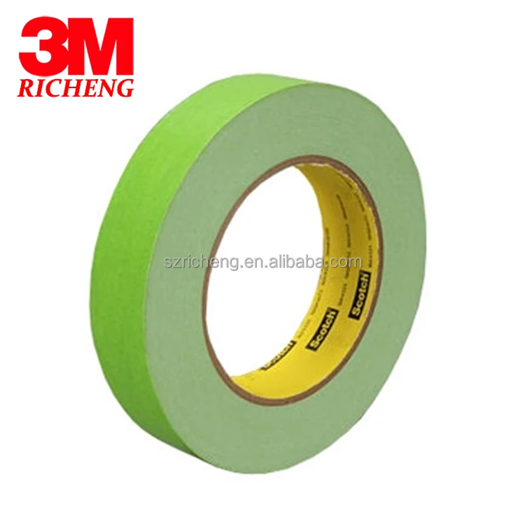 3m 233+ Performance Green Masking Tape for Use in All Automotive Repair and  Painting Applications - China Double-Sided, Green