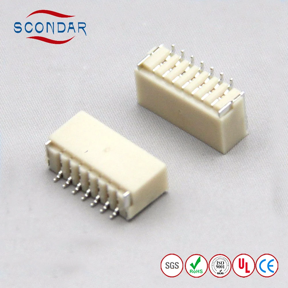 Электрический соединитель для корпуса проводов для держателя аккумулятора, Однорядный двухрядный JST SH 1 мм разъем шага