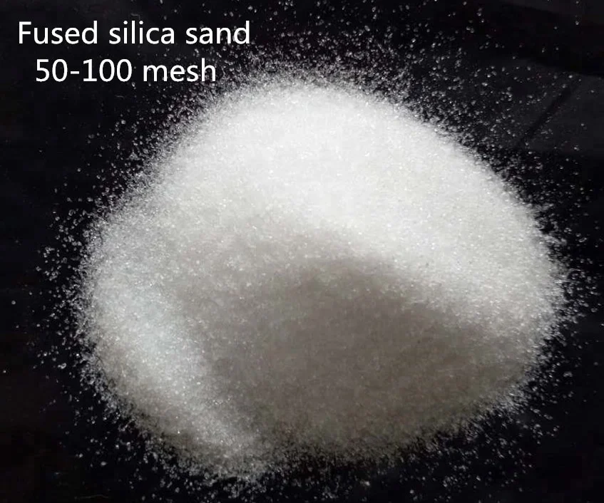 Прецизионное литье, высокочистый плавленый силикагель, песок 50-100, сетка SiO2 99.7%