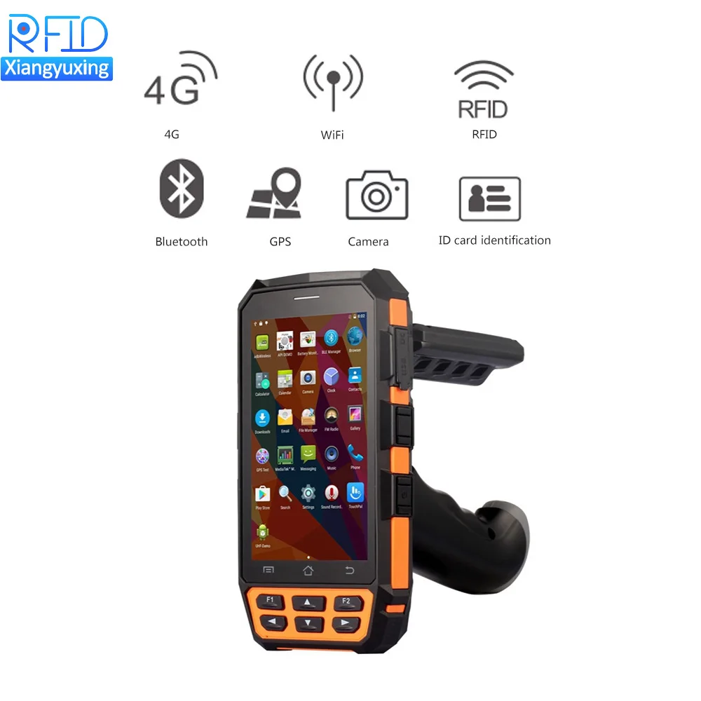 Портативный промышленный ручной сканер Uhf Rfid для