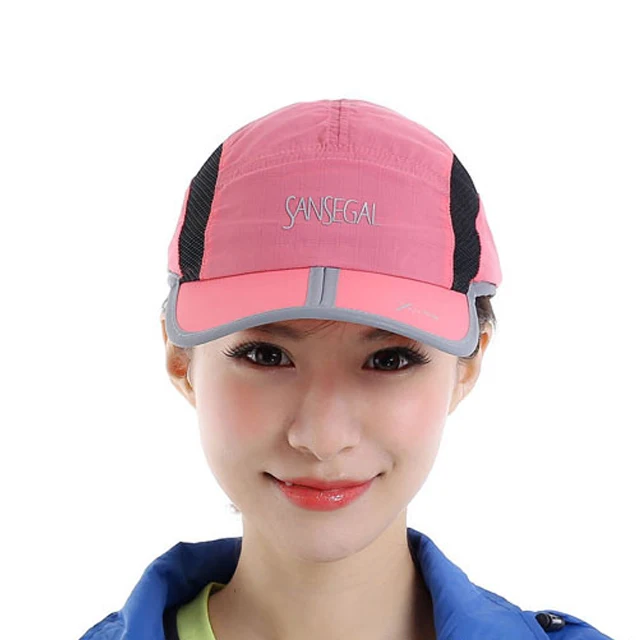 baseball cap with lights in brim