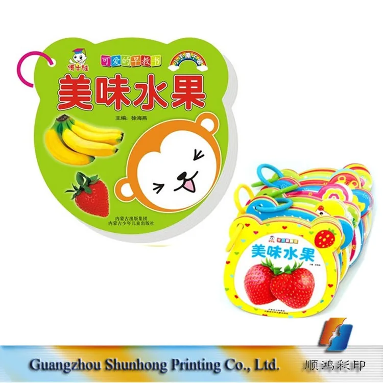 Фабрика в Гуанчжоу, дешевая индивидуальная детская спиральная переплетная доска, детская доска, книга, оптовая продажа