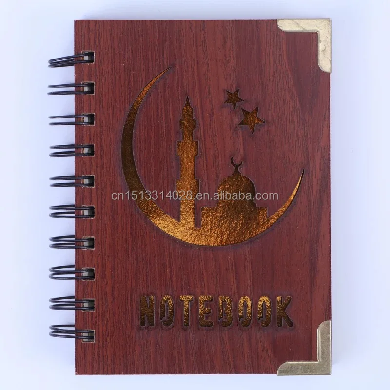 Винтажный блокнот высокого качества на спирали с принтом