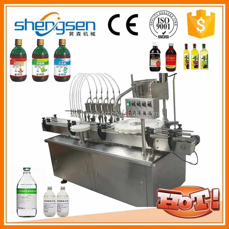 
Лидер продаж, машина для розлива и закупорки небольших бутылок с жидкостью 