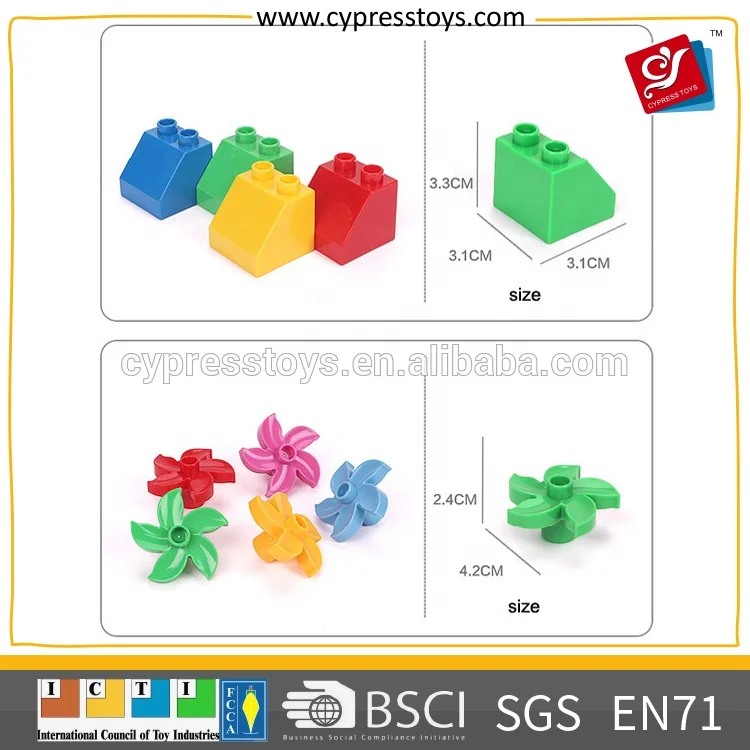 Смешные diy stick строительные блоки игрушки случайный кирпич автомобиль для ребенка