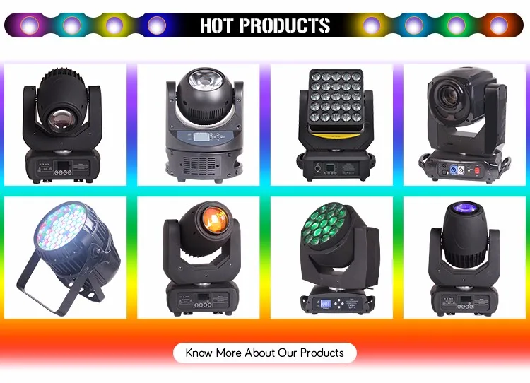 19*12W RGBW DMX512 Control LED Moving Head Light with 540° Pan Movement for Stage and Events