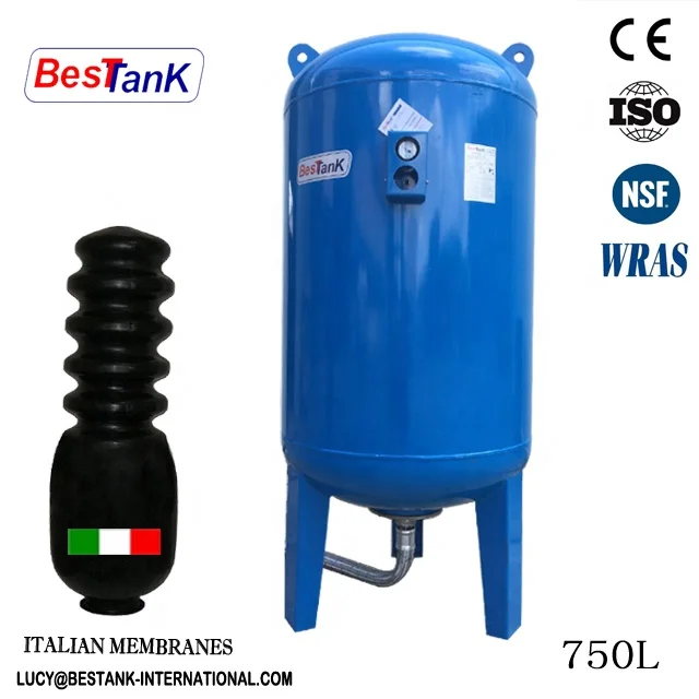 750 lt Vertical Water pumpe System Pressure Tank Expansion Tank  druckbehälter