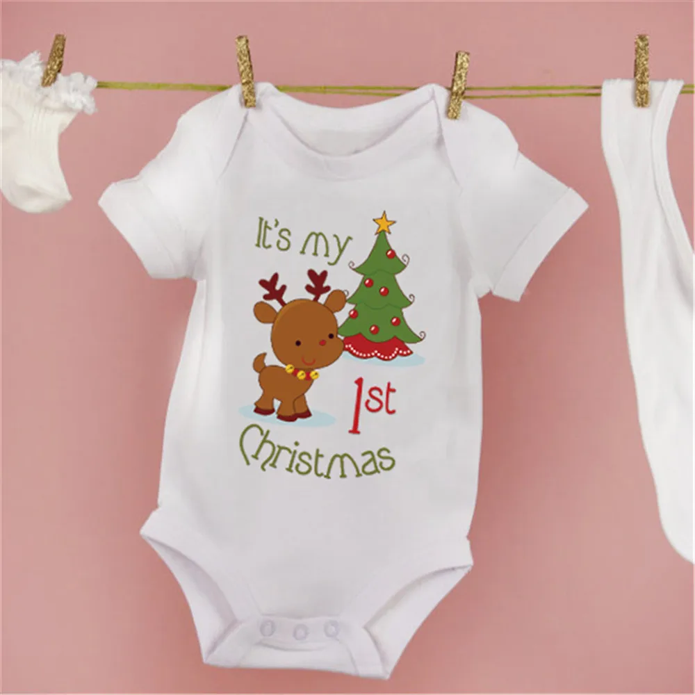 Shirt My First Christmas Gown Bodysuit