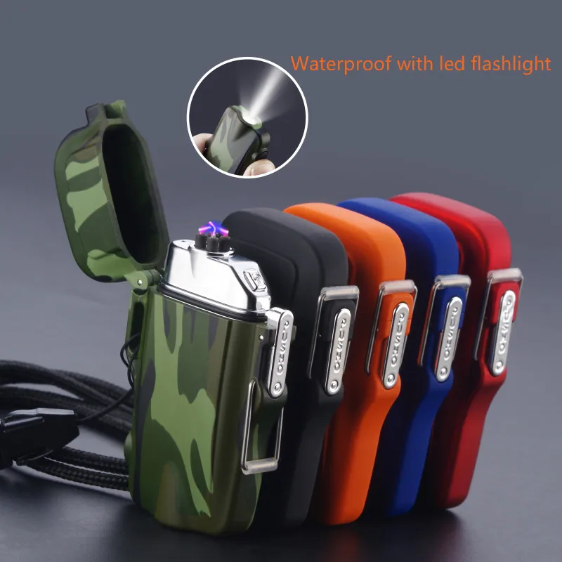 SY-060 водостойкая электрическая машинка для стрижки usb Зажигалка перезаправляемая Зажигалка со вспышкой, высокое качество