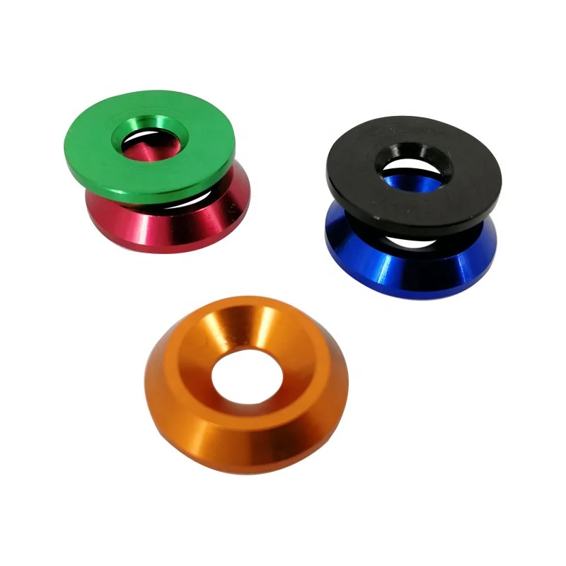 M5 M6 M8 M10 M12 Countersunk Washers -Anodised Aluminium