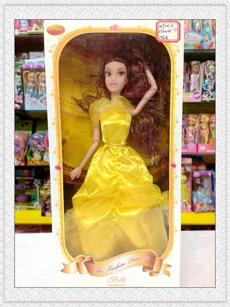 
Лидер продаж, модная популярная кукла принцессы Белль 30 см с шарнирным движущимся телом, красивая подарочная коробка, кукла, виниловая Подарочная кукла для девочек, игрушки, оптовая продажа 