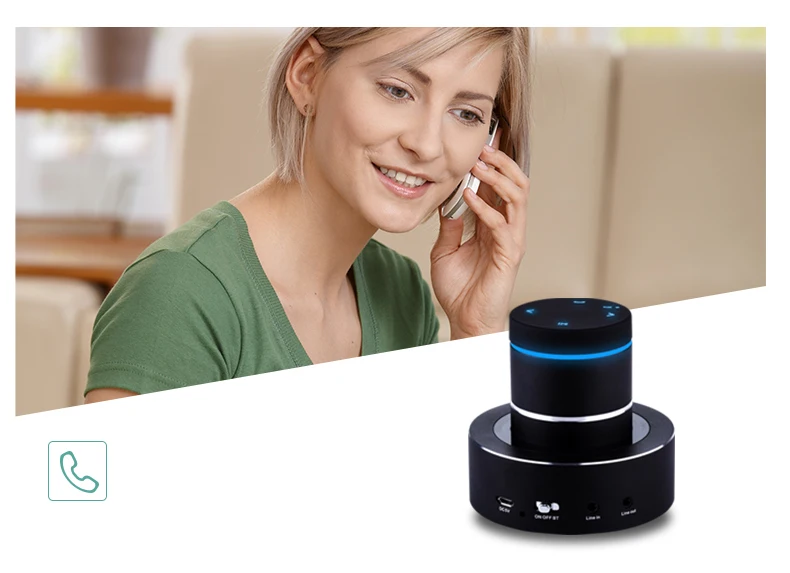 Lot of 5 Power Pod 360 Vibration Speaker with BT Vibration Resonance Speaker