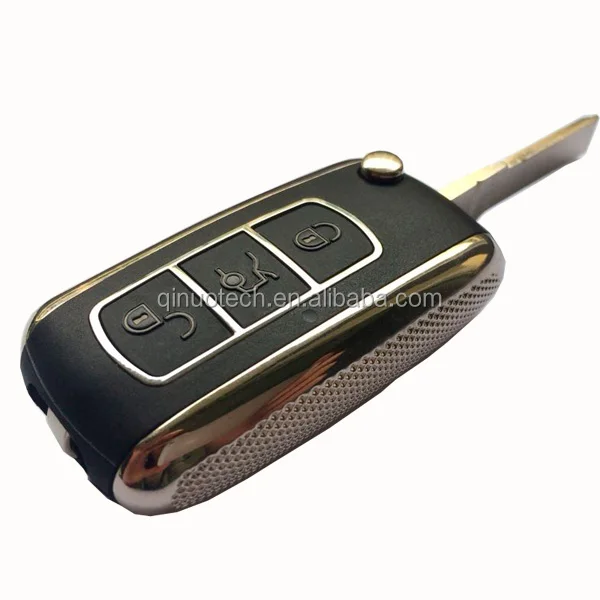 New 3 Button Flip Key Autocop Remote for Car Alarm QN-RS375X