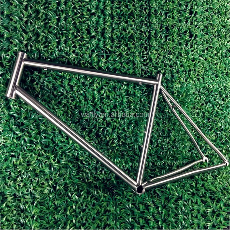 WTL-R515 軽量チタンロードバイクフレーム（51.5cm、シルバー）