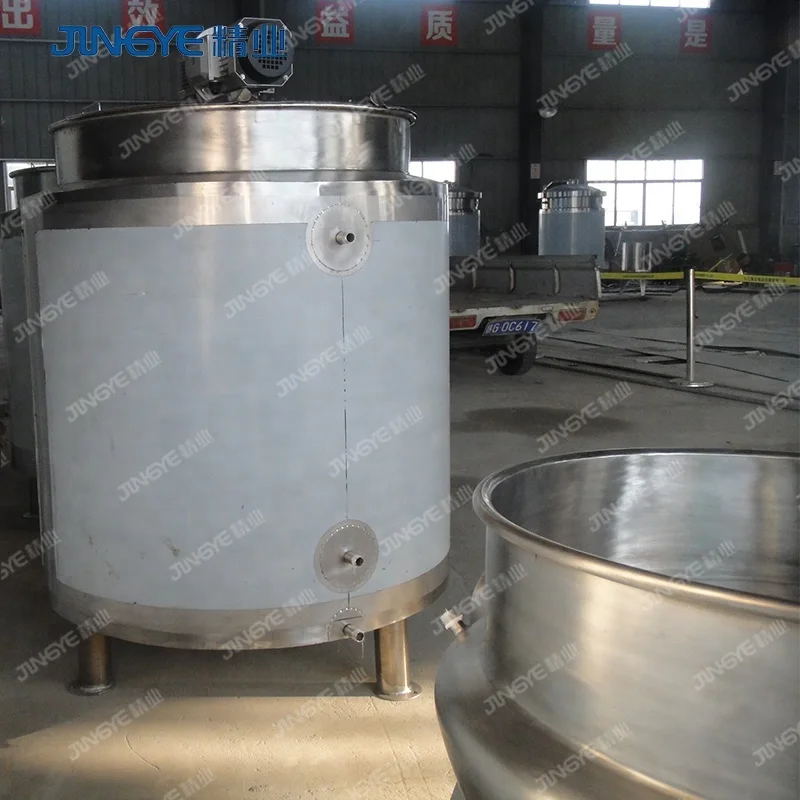 Бак для смешивания сока из нержавеющей стали с обогревом, 500 л