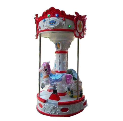 High Quality Custom Design 400W Outdoor Commercial Carousel Ride 3 Seats Small Carousel Carousel Ride
