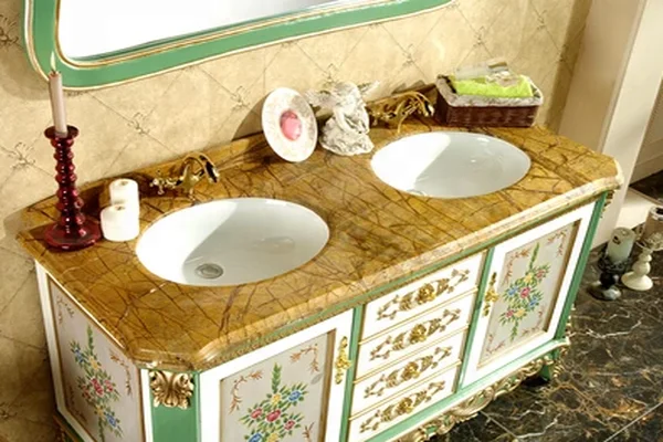 Bisini в европейском стиле, лидер продаж зеркальный шкаф из твердой древесины для ванной комнаты мебель/красивые высокое качество ванная комната кабинет-BF07-10012