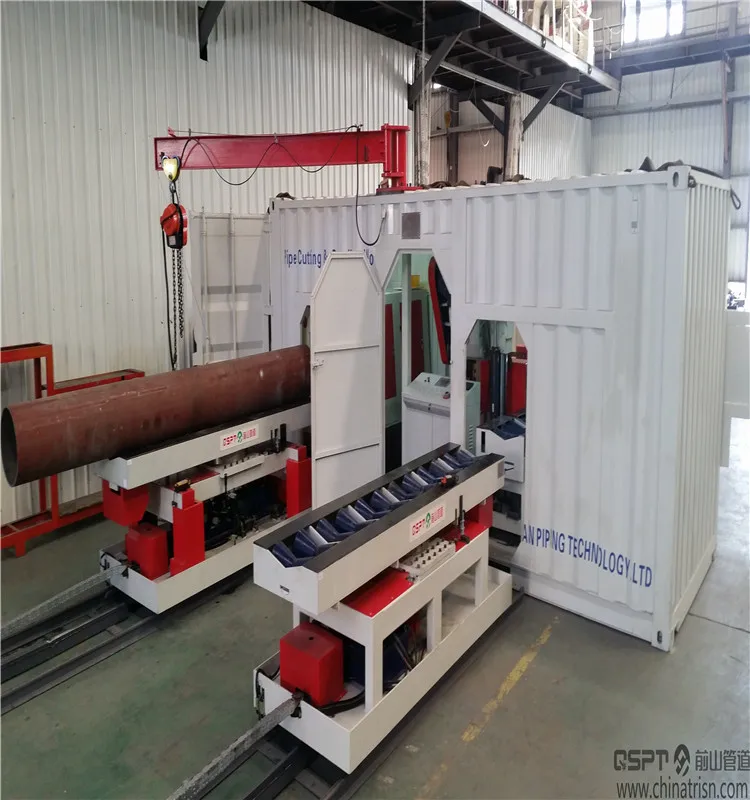 Рабочая станция для резки и обработки контейнерных труб