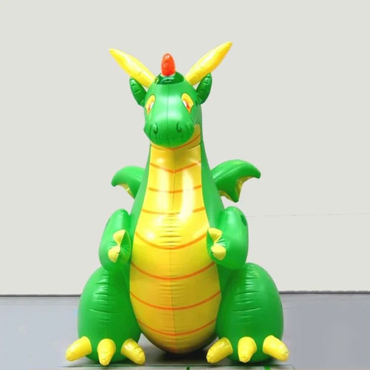 Customized Pvc Inflatable Green Dragon for Sales