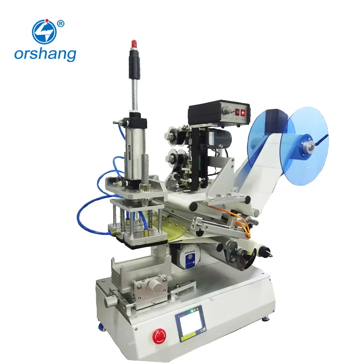 Верхняя самоклеящаяся наклейка, полуавтоматическая плоская машина для нанесения этикеток на пластиковые плоские бутылки