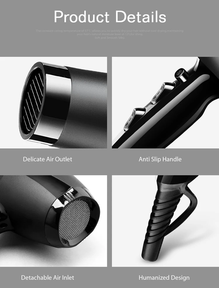 Hair Dryer Commercial Highpower Anion Hair Dryer Cold And Hot Twogear