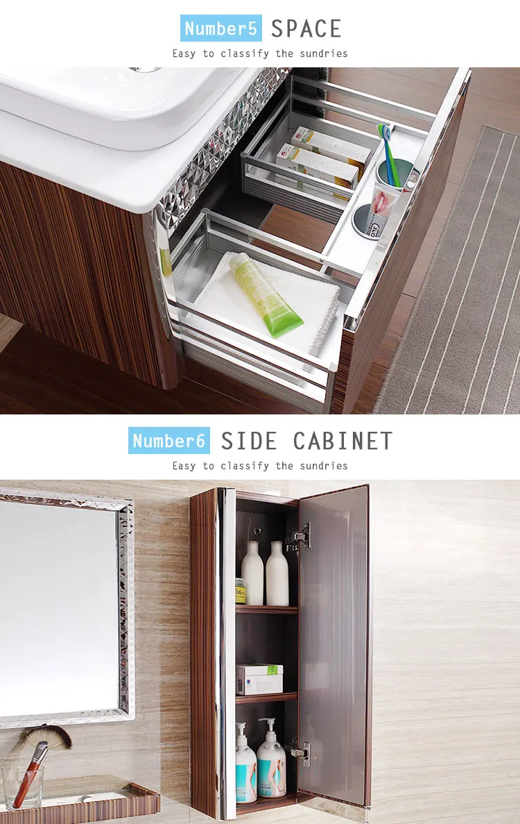 Foshan оптовая продажа золотой шкаф для ванной комнаты настенный