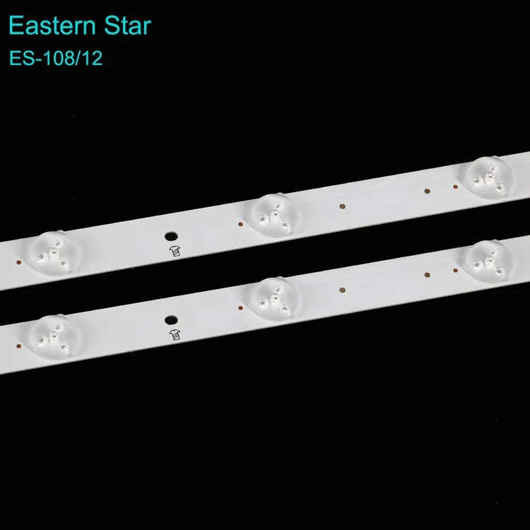 ES-108 5PCS/SET backlight strip GJ-2K16-430-D512-V4 for P hilips  43PUH6101/88 TV led backlight