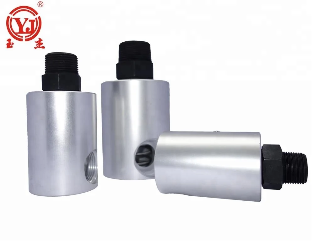 ROTOFLUID 100 Series High Speed Single Flow Rotary Union Air Swivel Joint Smooth Surface for High Pressure